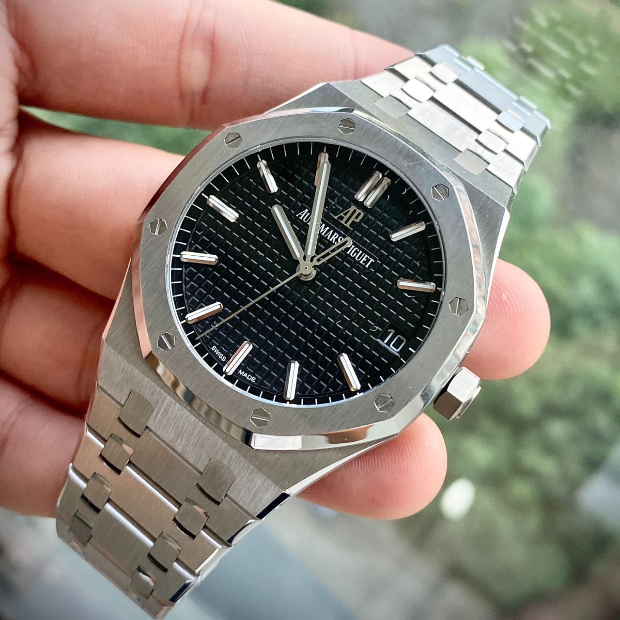 New Custom Black dial premium watch